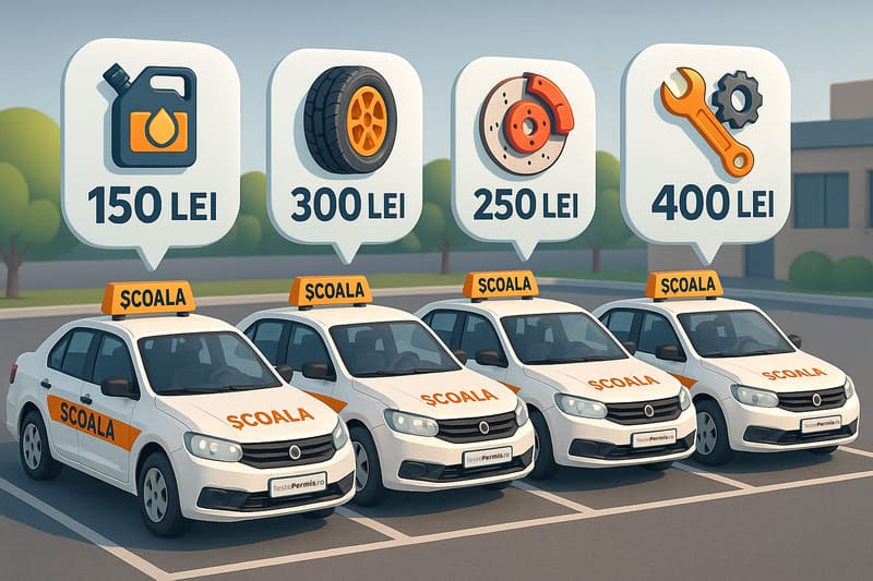 Evidența cheltuielilor pe fiecare autoturism