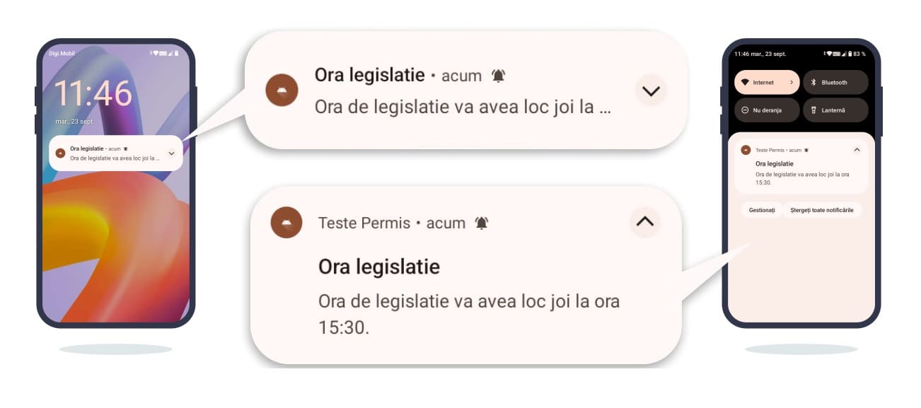 notificari push